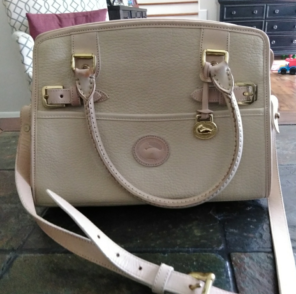 Dooney & Bourke Cream Crossbody